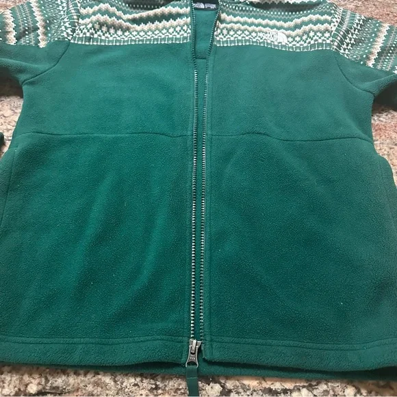 The North Face ‘95 Retro Denali Fair Isle Green Fleece Jacket